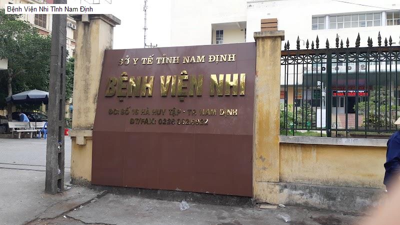 Bệnh Viện Nhi Tỉnh Nam Định