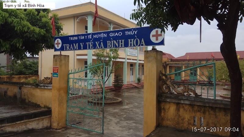 Trạm y tế xã Bình Hòa