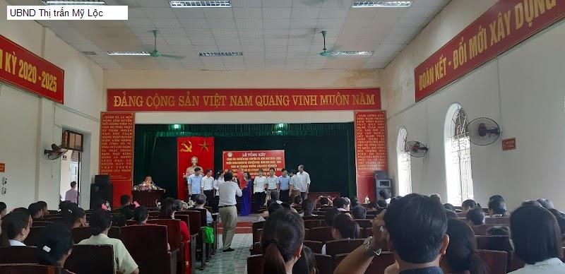 UBND Thị trấn Mỹ Lộc